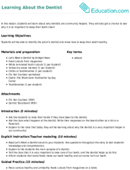 Learning About the Dentist