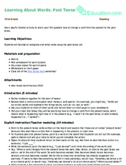 Learning About Words: Past Tense