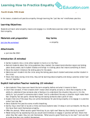 Learning How to Practice Empathy