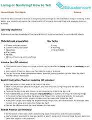 Living or Nonliving? How to Tell