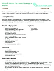 Make it Move: Force and Energy in Action