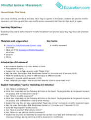 Mindful Animal Movement