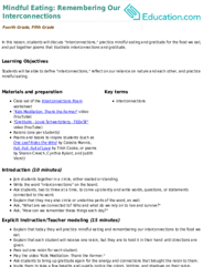 Mindful Eating: Remembering Our Interconnections