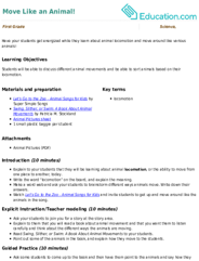 Move Like an Animal!