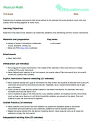 Musical Math
