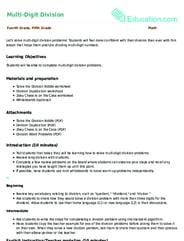 Multi-Digit Division