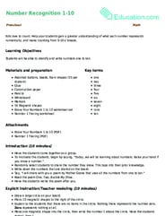 Number Recognition 1-10