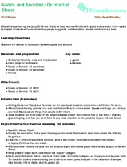 Goods and Services: On Market Street