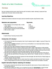 Parts of a Set: Fractions
