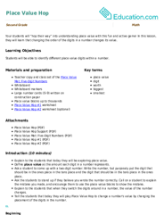Place Value Hop
