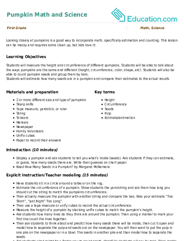 Pumpkin Math and Science