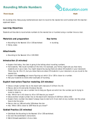 Rounding Whole Numbers