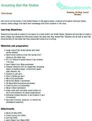 Scouting Out the States