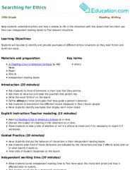 Searching for Ethics