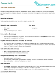 Career Math