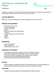 Solid Shapes: Identifying 3D Shapes