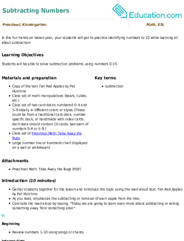 Subtracting Numbers