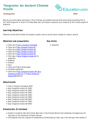 Tangrams: An Ancient Chinese Puzzle