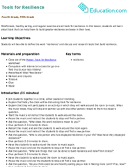 Tools for Resilience