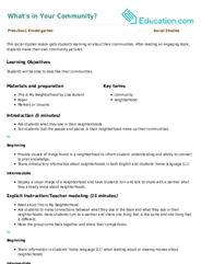 What's in Your Community?