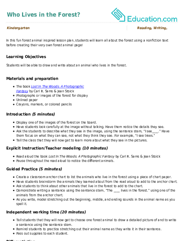 Who Lives in the Forest?