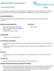 Whose Point Is It Anyway?