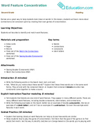 Word Feature Concentration