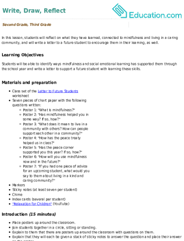 Write, Draw, Reflect