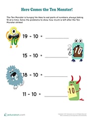 Here Comes the Ten Monster!