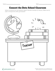 Connect the Dots: School Classroom