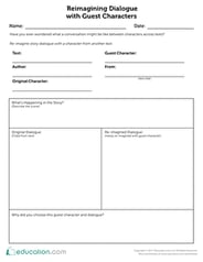 Re-imagining Dialogue with Guest Characters