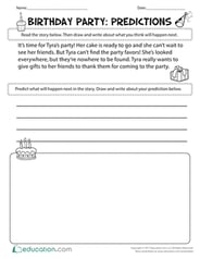 Birthday Party: Predictions