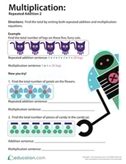 Multiplication: Repeated Addition (Part Two)