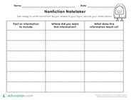Nonfiction Notetaker