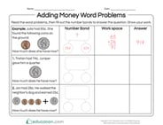 Adding Money Word Problems