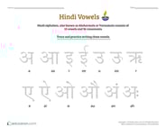 An Introduction to Hindi Vowels: An Overview