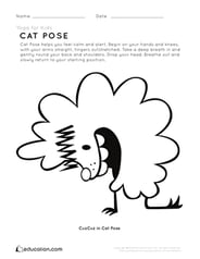 Yoga for Kids: Cat Pose