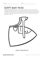 Yoga for Kids: Happy Baby Pose