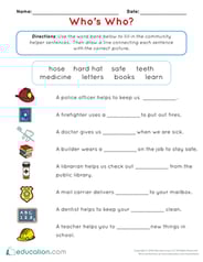 Community Helpers: Who's Who?