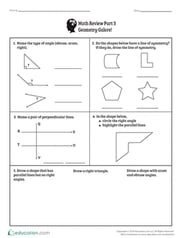 Math Review Part 3: Geometry Galore!