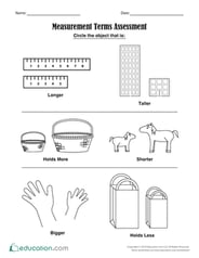 Measurement Terms Assessment