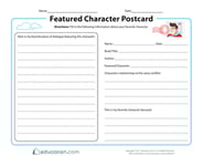Featured Character Postcard