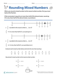 Rounding Mixed Numbers