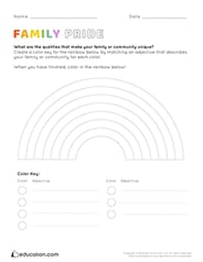 Family Pride: My Family Rainbow