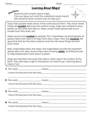 Learning About Maps!