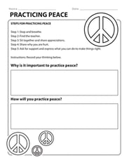 Practicing Peace
