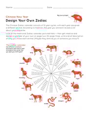Design Your Own Zodiac