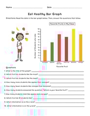 Eat Healthy Bar Graph