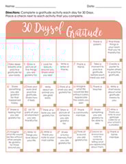 30 Days of Gratitude 