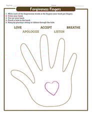 Foregiveness Fingers